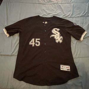 Majestic #45 Jon Jay Chicago White Sox Black Alternate Jersey - Size L